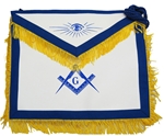 Masonic Master Mason Apron with Fringe