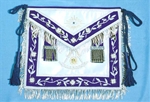 Masonic Past Master Apron in Gold & Silver Bullion