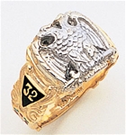 Masonic 32 Degree Scottish Rite Ring Macoy Publishing Masonic Supply 5200