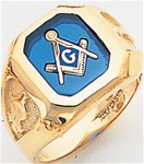 Masonic Ring - 9948 - open back