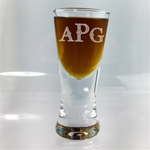 Monogram Firing Shot Glass